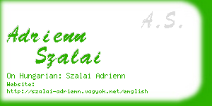 adrienn szalai business card